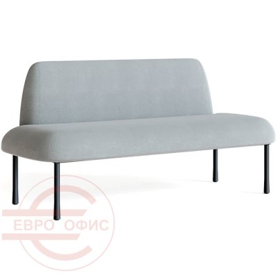 ZS-006 Диван двухместный Акустик (Romeo 13 (серый))