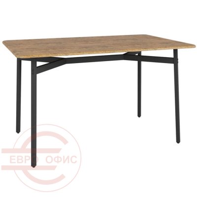 Кросс Стол обеденный Мебелик (Дуб американский)