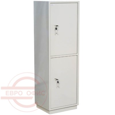 КБС 023т Бухгалтерский шкаф ПАКС, ключевой (Светло-серый)