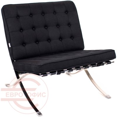 Bars-1.2 Кресло Barcelona (Ткань чёрная)