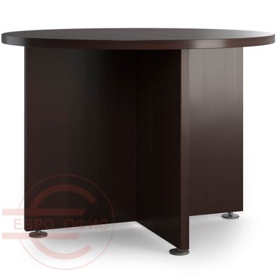 Gr-13 Стол круглый Мебель Стиль Grand (Орех тёмный)