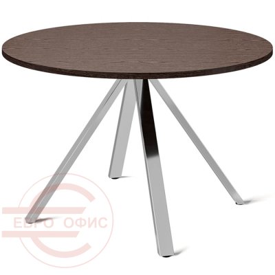 101 905 07 Стол переговоров Profoffice Exe (Орех мароне/Хром)