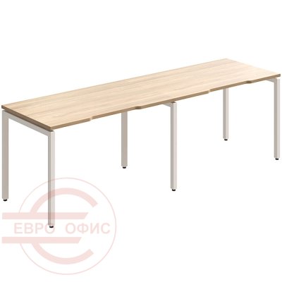 RM-4.2(x2)+F-28 Стол на металлокаркасе Мебель Стиль Rio Project (Швейцарский вяз MS)
