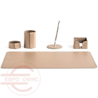 №4 Настольный набор Buvardo (Кожа латте) №4 Настольный набор Buvardo (Кожа латте)
