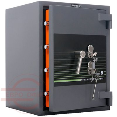 FORT-M 67 2K Взломостойкий сейф MDTB, два ключевых (Графит структурированный (RAL 7024))