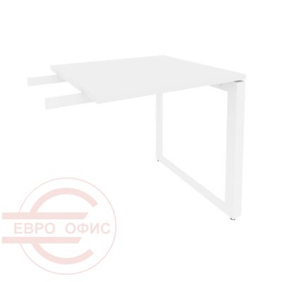 O.MO-BR-7 Брифинг-приставка RIVA Оникс Директ (Белый Бриллиант / Металл Белый)