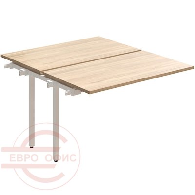 RM-4(x2)+F-60 Стол на металлокаркасе Мебель Стиль Rio Project (Швейцарский вяз MS)