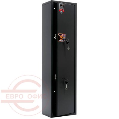 ЧИРОК 1018 Оружейный сейф AIKO, два ключевых (Графит структурированный)