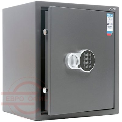 TSN 50 EL Мебельный сейф AIKO, электронный кодовый (Графит структурированный (RAL 7024))