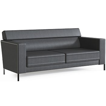 Э-3 BL Диван трехместный Эммаус (Синий (Fiji Night))