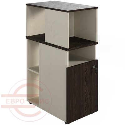 R-33+R-26 Тумба приставная Мебель Стиль Rio Base (Венге MS, бежевый MS)
