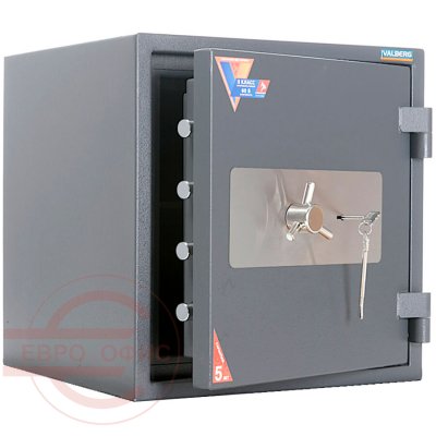 ГАРАНТ ЕВРО 46 Огневзломостойкий сейф VALBERG, ключевой (Графит структурированный)
