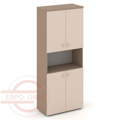 ES.ST-1.5 Шкаф высокий широкий RIVA Estetica (Латте/Капучино)