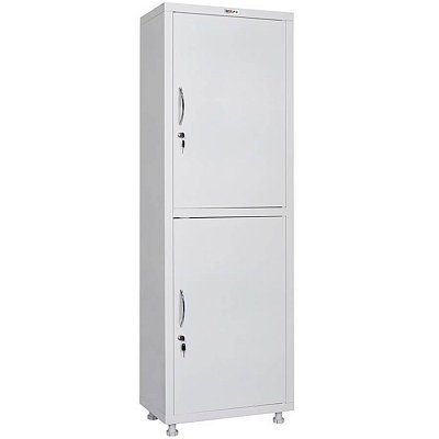 МД 1 1760/SS Шкаф медицинский ПРОМЕТ, ключевой (Белый (RAL 9016))