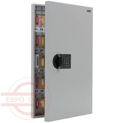 KEY-95EL Ключница ПРОМЕТ, электронный кодовый (Серый полуматовый (RAL 7038))