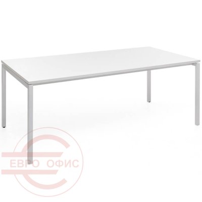 80S065 W3W3 (9003) Стол переговоров 200*100 Profoffice TOUR (Белый)