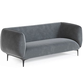 Фрэнк-3 Диван трехместный ФРЭНК (Черный (Oregon 16))