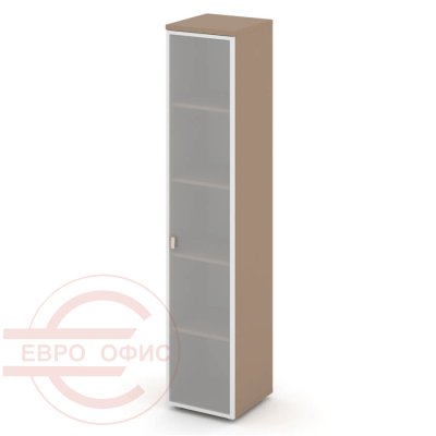 ES.SU-1.10R (R) Шкаф высокий узкий правый RIVA Estetica (Латте/Капучино)