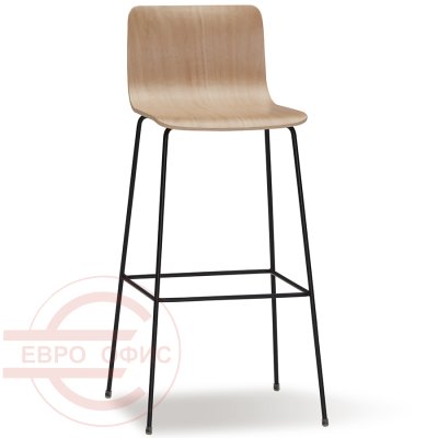 CH0023Z Кресло для посетителя BARSTOOL PLUS Fursys, обивка дерево (Дерево (BW))