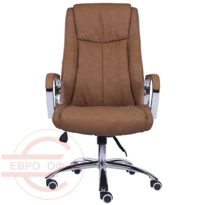 GRAND TM Кресло для руководителя  EVERPROF, обивка экокожа (Кэмэл)