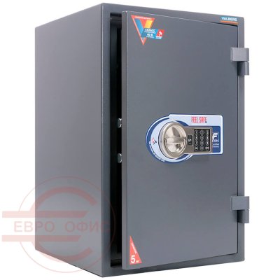ГАРАНТ 67 T EL Огневзломостойкий сейф VALBERG, электронный кодовый (Графит структурированный (RAL 7024))