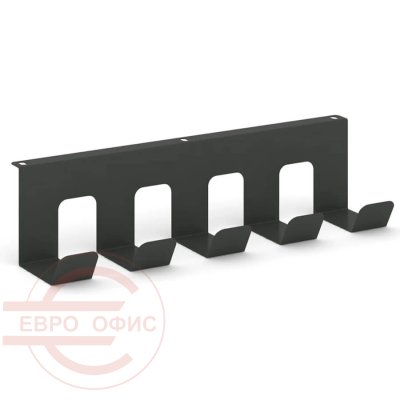 KKGV-40 Кабель-канал горизонтальный RIVA Style Project (Антрацит)