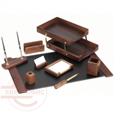 T9D-1 Настольный набор Good Sunrise (Орех) T9D-1 Настольный набор Good Sunrise (Орех)