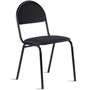 Форма Стул для посетителя  Евро Офис, обивка ткань (Серый (TWIST 02))