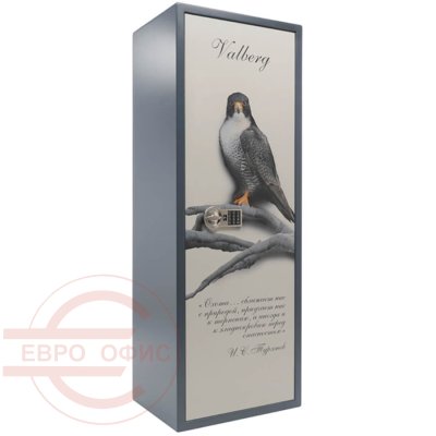 САПСАН-4 EL PRINT Оружейный сейф VALBERG, электронный кодовый (Корпус — графит (RAL 7024), дверь — рисунок)