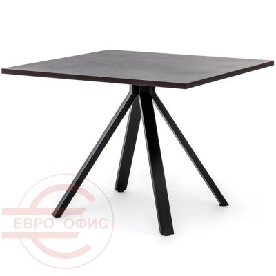 SAS100 Стол переговоров 100х100 Profoffice ASTRO (Венге/чёрный)