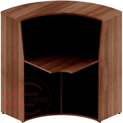 А-90 Стойка администратора Мебель Стиль Агат (Палдао / светло-серый)