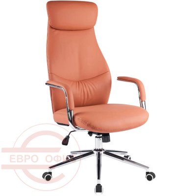Bell Кресло для руководителя  EVERPROF, обивка экокожа (Коричневый)