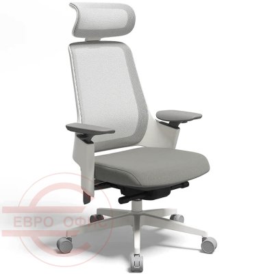 CHXX2410006 Кресло для руководителя GX Fursys, обивка сетка / ткань (Серый (4C1BWW))