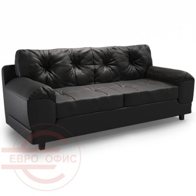 И-3 Диван трехместный Имола (Черный (Oregon 16))