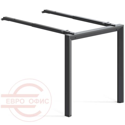 DF-136-04 (Black) Металлокаркас для приставки 700-1000х690х725 мм. Агат (Чёрный)