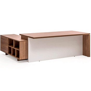 105 Стол на опорной тумбе 243 Profoffice Терра / Terra (Гавана)