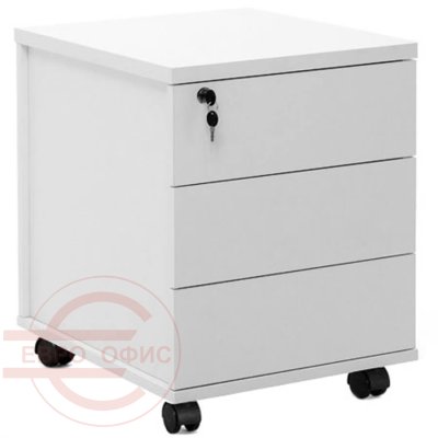 80T014 W3W3 Тумба подкатная basic 43.5*56 Profoffice Тур лайт / Tour light (Белый)