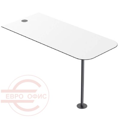 ZT-005 Стол ZUM, HECOR (Белый)