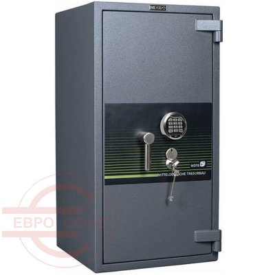 BASTION-M 99 EK Взломостойкий сейф MDTB, электронный кодовый + ключевой (Графит структурированный (RAL 7024))