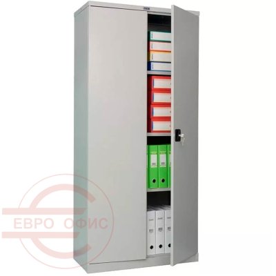CB-22 Шкаф для офиса ПРОМЕТ, ключевой (Серый полуматовый (RAL 7038))
