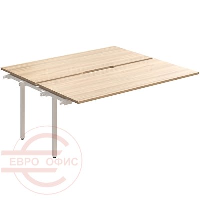 RP-1.2(x2)+F-67 Стол на металлокаркасе Мебель Стиль Rio Project (Швейцарский вяз MS)