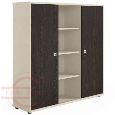 R-87 Шкаф-купе Мебель Стиль Rio (Венге MS, бежевый MS)