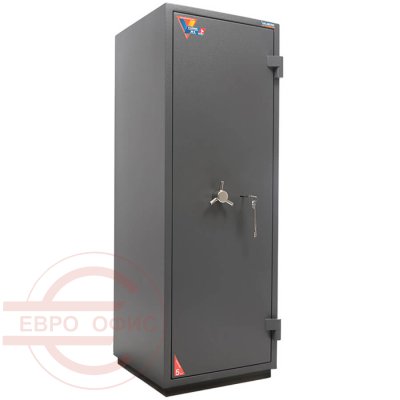 ГРАНИТ 120T Взломостойкий сейф VALBERG, ключевой (Графит структурированный (RAL 7024))