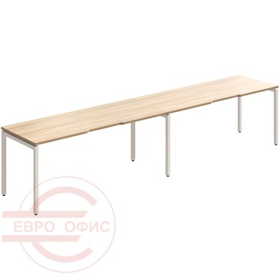 RM-1.2(x2)+F-31 Стол на металлокаркасе Мебель Стиль Rio Project (Швейцарский вяз MS)