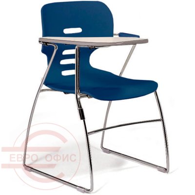 CH0008TFZ Стул для посетителя PREGO Fursys, обивка пластик (Синее (BL))