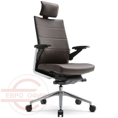 CH4700HEZ Кресло для руководителя ZIEL Fursys, обивка экокожа (Коричневый (A095A))