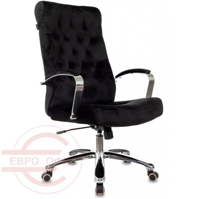 T-9928SL (Fabric) Кресло для руководителя  Бюрократ, обивка ткань (Чёрный)