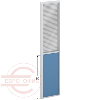 ПК-ЛГ-МДК200х44/90Ж/Д Модуль комбинированный ФЕЛИКС (Стекло+голубой)
