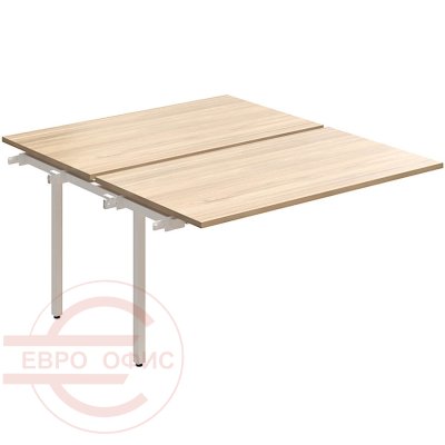 RP-3(x2)+F-65 Стол на металлокаркасе Мебель Стиль Rio Project (Швейцарский вяз MS)