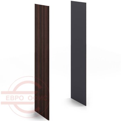 NT-63 Декоративные боковые панели для высокого шкафа Мебель Стиль New.Tone (Орех Ондо / чёрный)